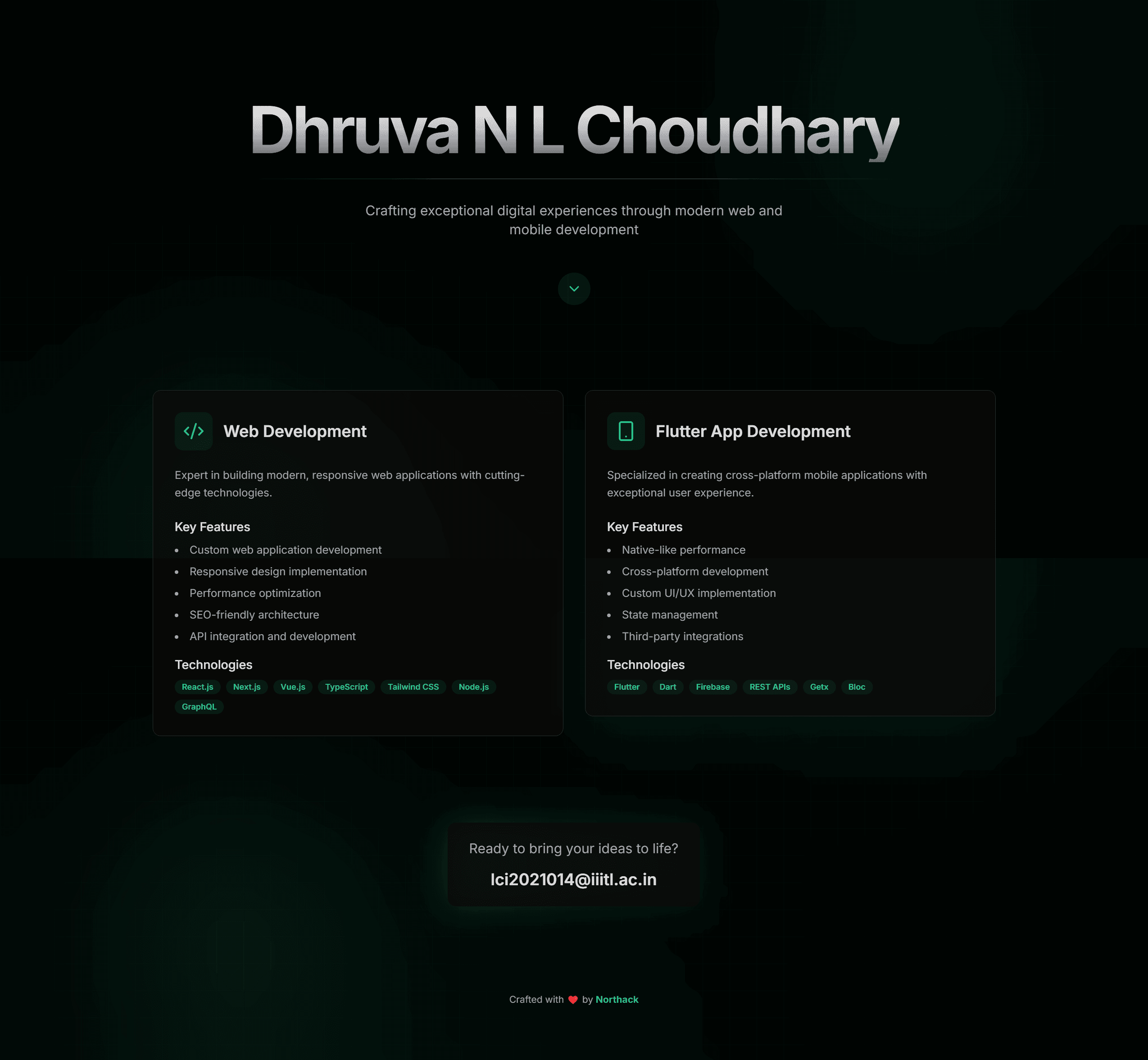 Dhruva Portfolio